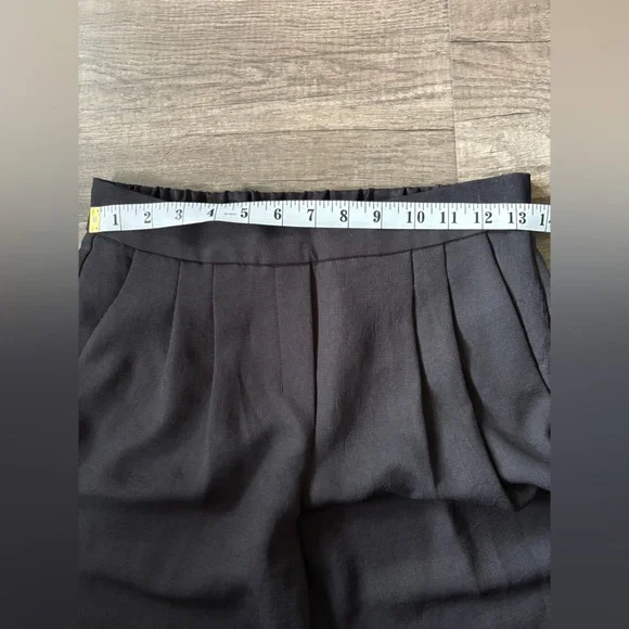 Babaton Black Pleated Dress Pants - Picture 3 of 5